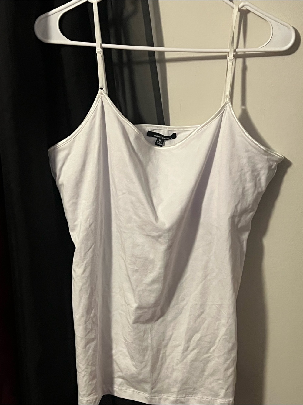 Ambiance White Spaghetti Strap Tank Camisole